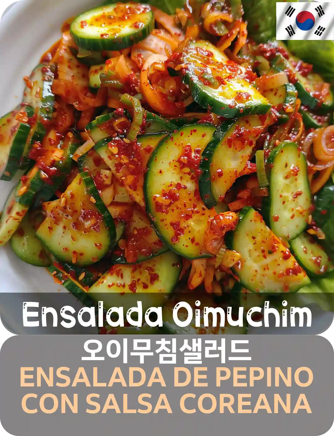 1 ensalada de pepino
