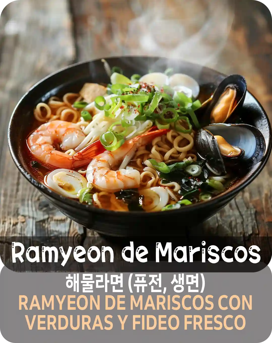3 ramen de marisco