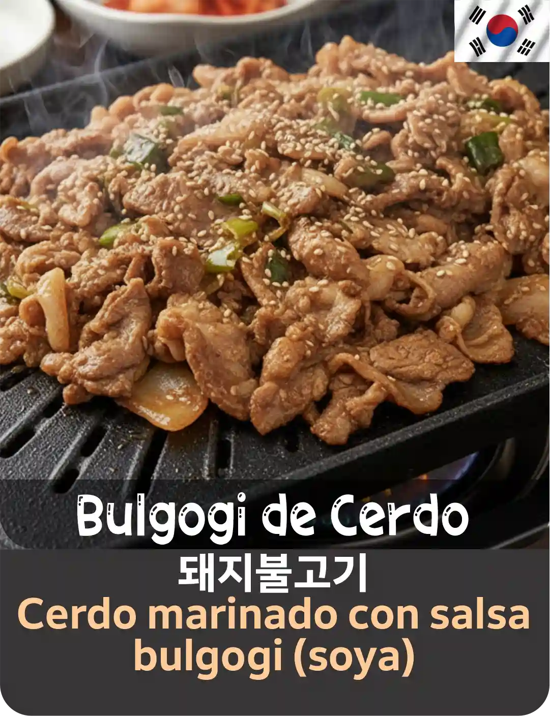 4 bulgogi de cerdo